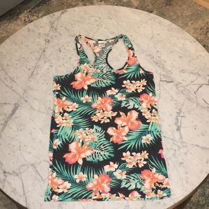 PINK Victoria’s Secret Hawaiian Floral print tank